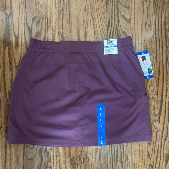 32 Degrees Tech Skort Crushed Violet Size L New With Tag - Picture 14 of 14